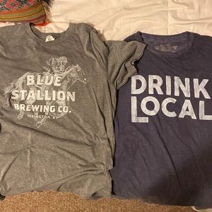 ✌️set of 2 ✌️Craft Beer Tees